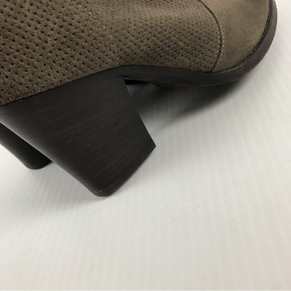 Aquatalia Fia Perforated Ankle Suede Boots Women's Size 7 - Picture 5 of 9